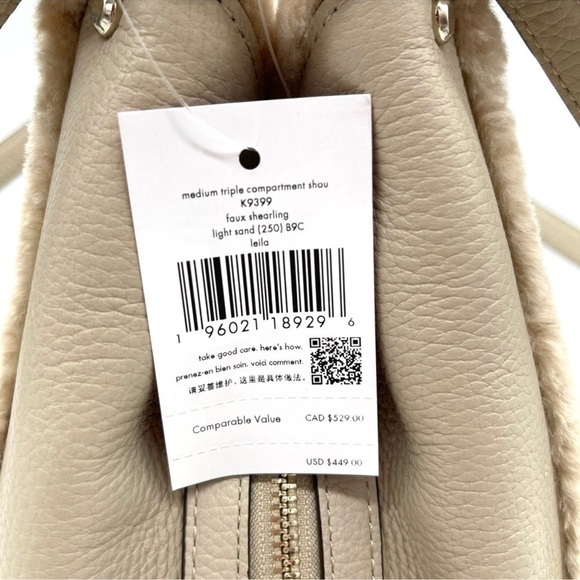 Kate Spade Leila Medium Triple Compartment Shoulder Bag - Picture 12 of 12